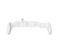 Dilwe Poignée pour Commutateurs de Conception Asymétrique, Poignée Ergonomique pour Commutateur 2, OLED, Matériau ABS Antidérapant Portable Léger pour Un Contrôle de Jeu amélioré (White)