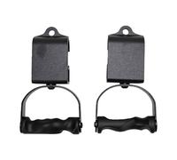 Dilwe Poignées de Traction, 2 Pièces, Poignée D'haltère pour Accessoires de Machine à Câble, Entraînement de Force