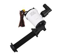 Dilwe Pompe 800 GPH Livewell, Matériau ABS pour la Marine, Cale de Bateau 12V avec compatibilité, Flux élevé, Installation Facile, Protection contre l'allumage