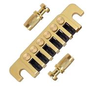 Dilwe Pont de Selle à Roulettes Guitar Tune O Matic, Style TP-6 (GOLD)