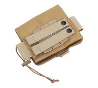 Dilwe Porte-Bouteille d'eau pour la Course à Pied, Sac Banane isolé avec Sangle Réglable, Ceinture de Cyclisme en Tissu Oxford pour Femmes et Hommes, Kaki