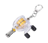 Dilwe Porte-clés pour Moulinet de Pêche, Boucle de Suspension Rapide, Porte-clés Portable pour équipement de Pêche avec Clip de Ceinture en Fil de Fer, Boucle de Verrouillage pour