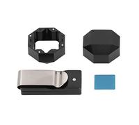 Dilwe Porte-Craie de Billard Magnétique, Support en Aluminium à 2 Étages Silencieux avec Clip pour Accessoires de Billard et Snooker