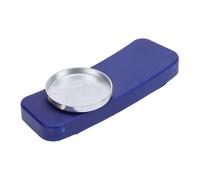 Dilwe Porte-Craie de Piscine, Boîte à Craie Magnétique en Plastique pour Accessoires de Billard et de Snooker avec Pince de Ceinture pour Les Utilisateurs de Queues de Billard (Blue)