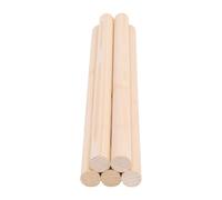 Dilwe Poste de Son pour Basse Verticale, Bois D'épicéa, 5 Pièces