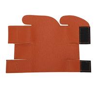 Dilwe Protecteur de Valve de Trompette, Housse de Protection en Cuir Véritable pour Trompette avec Prise Confortable et Sécurisée, Protecteur Léger et Durable