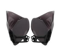 Dilwe Protège-Mains de Moto, Protecteur de Guidon en ABS avec Support de Miroir de 8 Mm et 10 Mm, Protecteur de Main pour les Cyclistes, Aide à Réduire la Fatigue des Mains, Installation Facile,