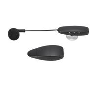 Dilwe Récepteur de Microphone sans Fil 2,4 G, Noir, Système de Microphone d'instrument sans Fil Longue Portée pour Guitare, Violon, Performance sur Scène