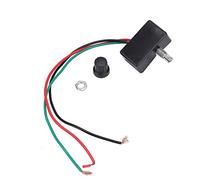 Dilwe Régulateur de Vitesse de Pulvérisation électrique, Interrupteur de Vitesse pour Usage Agricole, Régulateur de Réglage en Plastique Noir 12V, Installation Facile, Paquet de 2