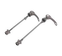 Dilwe Résistance à la corrosion à haute résistance - Levier de vélo à libération facile - Levier de vélo à l'avant et à l'arrière - 2 pièces (couleur Ti)