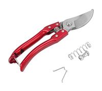 Dilwe Sabot de Chèvre avec Poignée Antidérapante Confortable pour Une Précise des Pieds de Mouton et de Porc, Acier Inoxydable 8,5 X 1,9 X 0,8 Po (Rouge)