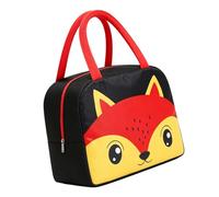 Dilwe Sac à Déjeuner isolé Fox, Fourre-tout Thermique de Dessin animé avec Doublure en Aluminium de qualité Alimentaire, Tissu Oxford pour Pique-nique Scolaire (Sac à lunch renard)