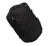 Dilwe Sac à Dos de Voyage Multifonctionnel, Sac à Dos en Nylon Léger et Imperméable avec Plusieurs Compartiments et Poche Cachée pour Femmes et Hommes, approuvé par les Compagnies (BLACK)