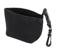 Dilwe Sac de Nettoyage de Club, Pochette de Nettoyage étanche en Néoprène avec Doublure en Microfibre Anti-Rayures et Clip Détachable, pour Clubs et Balles de Golf