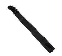 Dilwe Sac de Protection pour Queue de Cheval en Tissu Non tissé, Protection à Franges élégante pour Chevaux, Propre et sans Nœuds, 70 X 7,5 Cm, 1 Pièce (Black)