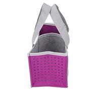 Dilwe Sac DE Rangement PLIBLE, Sac DE Rangement Portable en Tissu Feutre Let KIT DE DEMARRAGE TONIEBOX Player (Rose (Purple)