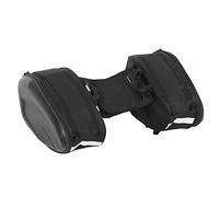 Dilwe Sac de Selle de Moto, Bagage de Siège Latéral en Tissu Oxford Imperméable 36L à 58L Rangement Arrière en PVC pour Casque Voyage Cyclisme Motocross Camping Cavaliers