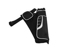 Dilwe Sac Porte-flèche de Tir à l'arc, Rangement Portable Multidirectionnel pour Arc et Flèches avec Conception de Port de Taille de Grande capacité, pour Flèches d'arc Classique composé (Black)