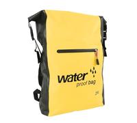 Dilwe Sac Sec à L'épreuve de l'eau, 25L PVC Dry Wet Séparation Wet Séparation Backpack avec Bandoulière Randonnée Sac Sec avec Plusieurs Compartiments (Yellow)