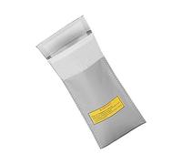 Dilwe Sacs d'emballage, Pochette Ignifuge et Antidéflagrante pour Batterie au Lithium, Stockage Résistant à la Chaleur pour Diverses Batteries d'avion, Taille 10x20 Cm