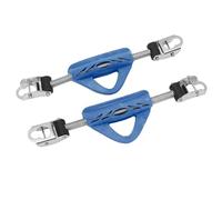 Dilwe Sangle à Ressort de Plongée Sangle à Durable pour Les Ailettes à Jet OMS avec Boucles en Acier Inoxydable 2pcs (Blue)