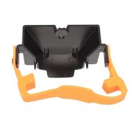 Dilwe Sangle de Support D'hélice pour Drone AIR 3, évite Les Dommages, Facile à Fixer, Sangle en Silicone, Facile à Nettoyer pour Un Rangement et Un Transport Pratiques. (Orange Noir)