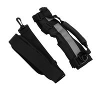 Dilwe Sangle de Transport de Vélo Pliante, Sangle de Main et D'épaule Double Mode avec en Nylon Réglable pour Les Déplacements et Les Voyages