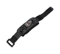 Dilwe Sangle Muette pour Guitare, Réducteur de Bruit en Tissu de Flanelle Doux pour Basse électrique Acoustique 6 Cordes, avec Amortissement des Rayures, Installation Gratuite