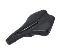 Dilwe Selle de vélo de route, selle de vélo creuse en fibre de carbone avec design ergonomique, absorption des chocs, flux d'air respirant, points antidérapants pour cyclistes