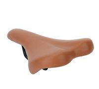 Dilwe Selle De Vélo Respirante Douce Selle Vélo de Route Selle VTT Confortable Vintage en Cuir pour Les Amateurs De Cyclisme