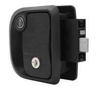 Dilwe Serrure de Porte d'entrée de Camping-car en ABS et Métal, Loquet de Porte Mécanique de Camping-car 3,7 X 2,75 X 1,5 Pouces, Serrure de Remplacement pour -cars, Remorques à Sellette, Portes de