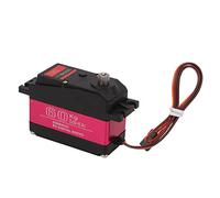 Dilwe Servo Numérique 60 Kg, Mécanisme de Direction de Voiture RC étanche Haute Tension 8,4 V avec Boîtier en Aluminium CNC et Engrenages en Acier Inoxydable, pour Véhicules