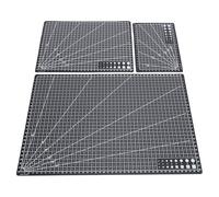 Dilwe Set de Tapis de Coupe, PVC Antidérapant pour le Bricolage | Comprend les formats A3, A4, A5, design réutilisable, adapté à la couture, au quilting, au scrapbooking, léger et durable.