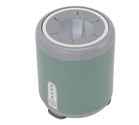 Dilwe Shaker électrique Automatique pour Biberon pour Lait, café et Cadeaux, Conception en Silicone Sûre, Diamètre Minimum de Bouteille Utilisable de 2,1 Pouces, Compagnon de Voyage Portable (Vert