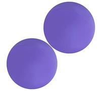 Dilwe Silicone Massage Ball -Self -mass-Tool pour la Thérapie au Point de Déclenchement, Soulagement des Nœuds Musculaires, Grade de Massage à la Main de 2,5 Pouces à Main/Rose pour le Yoga /