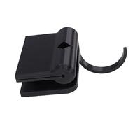 Dilwe Support D'arc Pliable pour Pupitre avec Pince à Crayon, Organisateur de Crochet de Basse en ABS pour Violon Alto Violoncelle (BLACK)