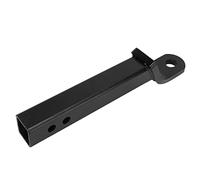 Dilwe Support de Boule d'attelage de Remorque en Acier forgé, Support de Boule d'attelage de Récepteur de 430 Mm de Long, capacité de 6 000 Lb, Tige de 2 X 2 Pouces Ajoute un Dégagement de 350 Mm