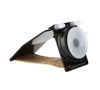 Dilwe Support de Guitare, Repose-cou Portable avec Support en Plastique Robuste et Ventouse Souple pour Toutes les Guitares à Surface Brillante