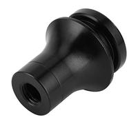 Dilwe Support de Levier de Vitesse M10x1,25, Adaptateur de Levier de Vitesse en Alliage d'aluminium, Support de Démarrage Facile à Installer pour Véhicules à Transmission Manuelle pour (BLACK)