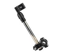 Dilwe Support de parapluie de vélo en acier inoxydable rétractable extensible pour poussette avec guidon de 2 à 2,5 cm