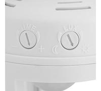 Dilwe Support de Prise LED E27, Capteur de Mouvement Infrarouge Réglable, Interrupteur D'éclairage pour Chambre à Coucher et Garage AC110-240V
