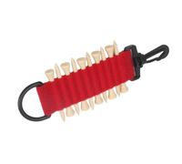 Dilwe Support de Tee de, Sac de Rangement de Transporteur de Tee de en Nylon Multifonction Portable avec Crochet pour Ceinture (Rouge)