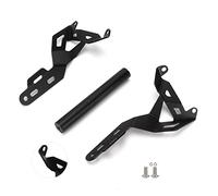 Dilwe Support de Téléphone de Moto en Aluminium, Barre de Support de 22 Mm, Installation Facile, Conception Compacte pour Les Pilotes de Navigation pour Tiger 800 XCX XRX 2015 2017