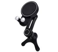 Dilwe Support de Téléphone Magnétique pour Grille d'aération Support de Téléphone Magnétique pour Voiture avec Aimants N52 Rotation à 360 Degrés Anneau de 2,36 Pouces pour Utilisation sur Grille