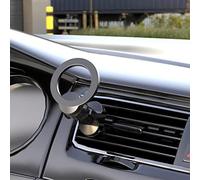 Dilwe Support de Téléphone Magnétique pour Voiture, Support de Téléphone en Silicone ABS pour Grille d'aération Compatible avec, Clip Réglable, Ajustement Direct pour Série 12 13, Utilisation