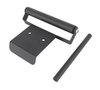 Dilwe Support de Téléphone Portable pour Moto Support de Navigation GPS en Métal Barre Transversale de 12 Mm 22 Mm Installation Facile Noir pour Les Déplacements Domicile-Travail Remplacement pour