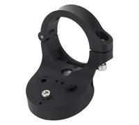 Dilwe Support d'éclairage pour vélo, support de lumière arrière en nylon pour tiges de selle de 31,6 mm, 30,8 mm et 27,2 mm, installation sûre et facile pour les cyclistes