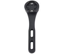 Dilwe Support d'Ordinateur de Vélo, Support GPS Vélo Ordinateur Mont pour Ordinateur de Guidon de Vélo avec 2 Vis pour Ordinateur Garmin Edge(Noir)