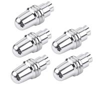 Dilwe Supports D'adaptateur à Hélice de Haute qualité 5pcs Set pour Le Moteur sans Balais Rc Partie Métal Matériau adapté à 2 Mm, 2,3 Mm, 3,17, Tailles 4 (Taille de minerai 2,3 mm)