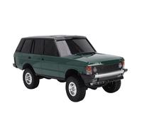 Dilwe SUV d'escalade télécommandé à L'échelle 1:18, Camion RC Tout-Terrain 2,4 GHz 4WD avec Suspension à Ressort à 8 Maillons, Essieux Renforcés à Engrenages Métalliques, Portée de 20 (Green)